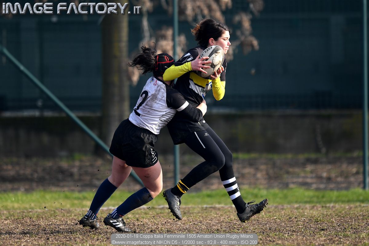 2020-01-19 Coppa Italia Femminile 1505 Amatori Union Rugby Milano